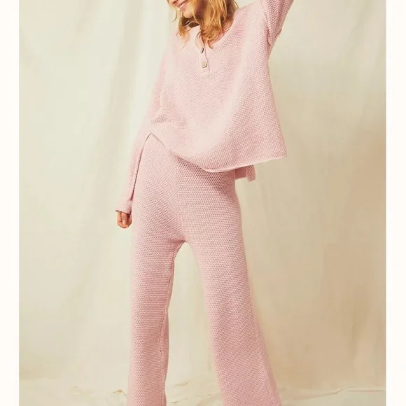 Free people Hailee Sweater & Pants Set - Picture 1 of 7